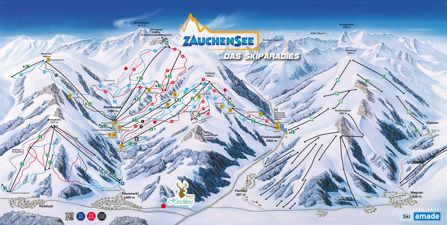 Zauchensee slopes