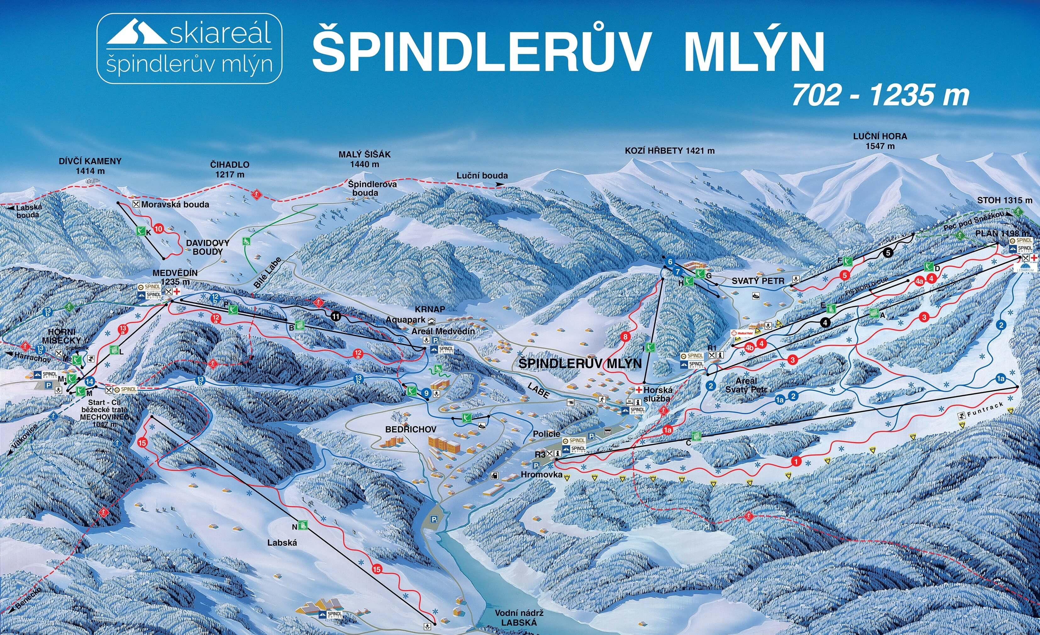 Spindleruv Mlyn slopes