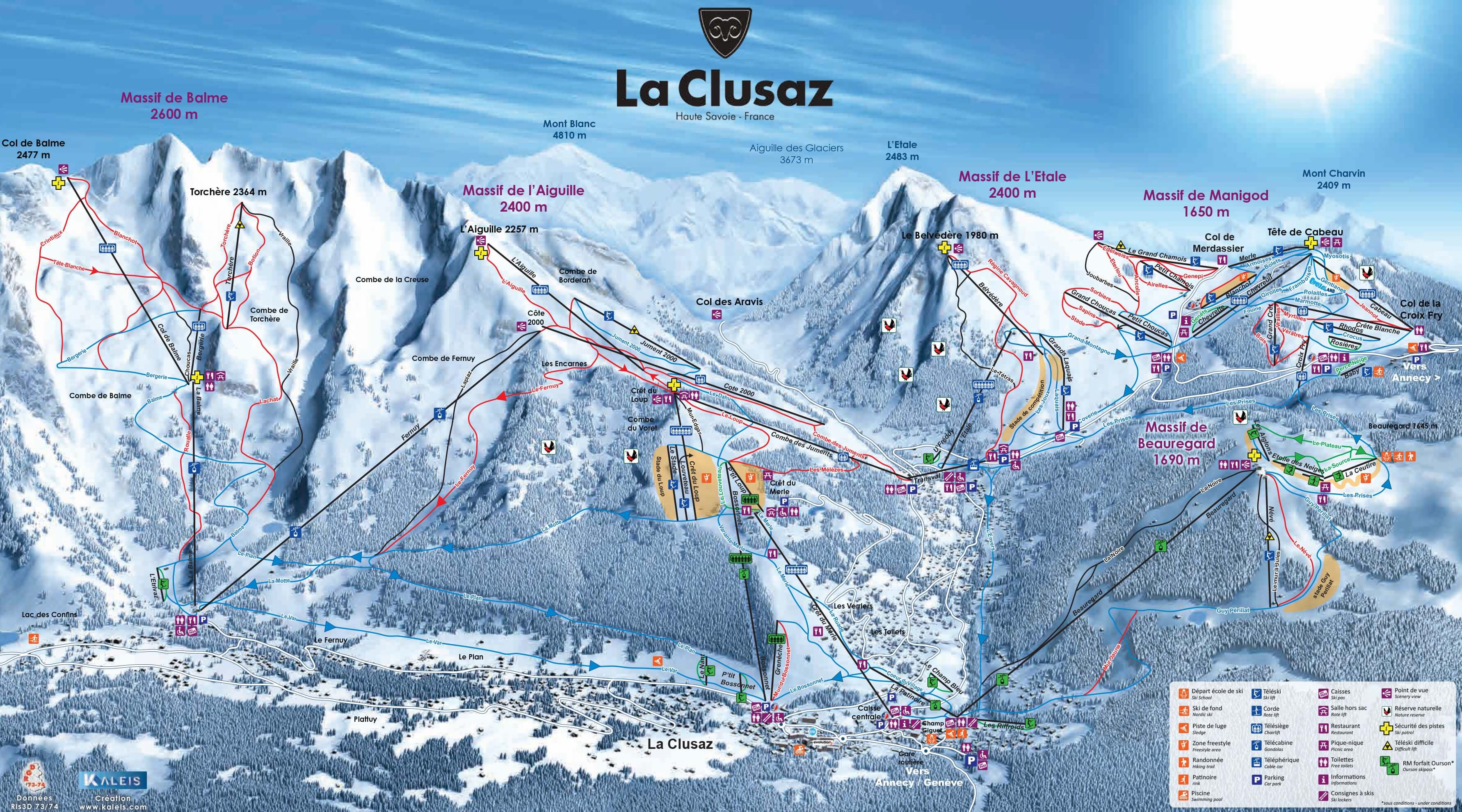La Clusaz slopes